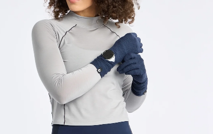 Oiselle - Lux Watch Window Gloves