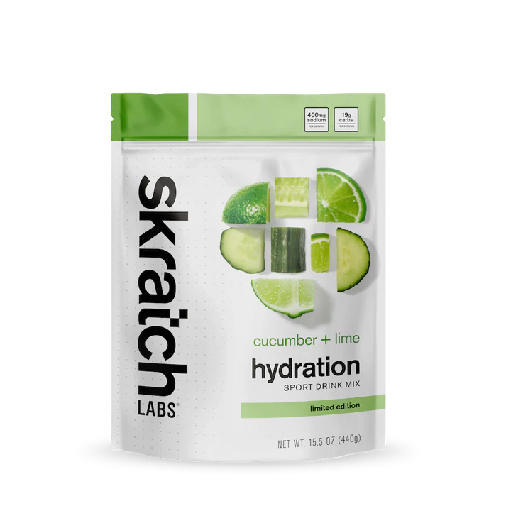 Skratch - hydration drink mix resealable bag